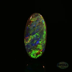 0.71ct Australian Natural Solid Black Opal 2