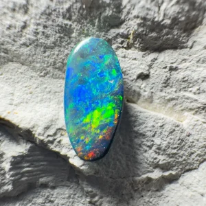 0.71ct Australian Natural Solid Black Opal