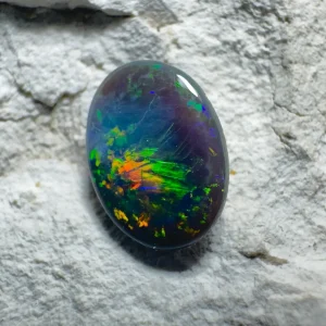 0.75ct Australian Natural Solid Black Opal