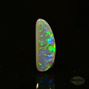 1.53 Ct Australian Natural Solid Dark Opal Featuring Green Blue Purple 2
