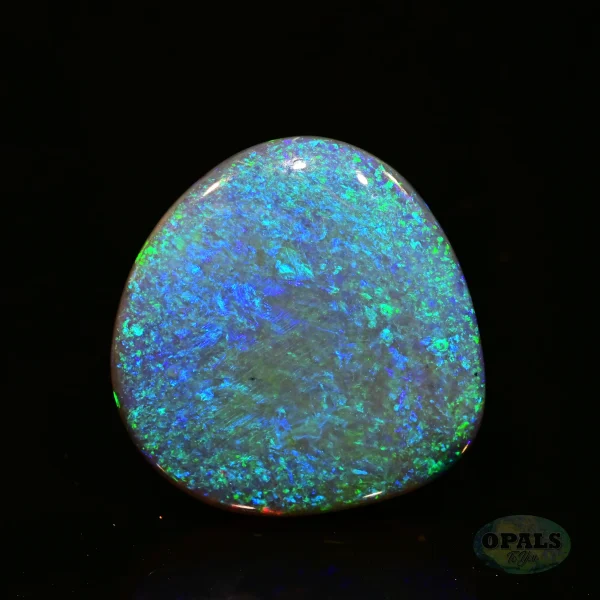 14.73ct Australian Natural Solid Crystal Opal Featuring Bluegreen Purple 2