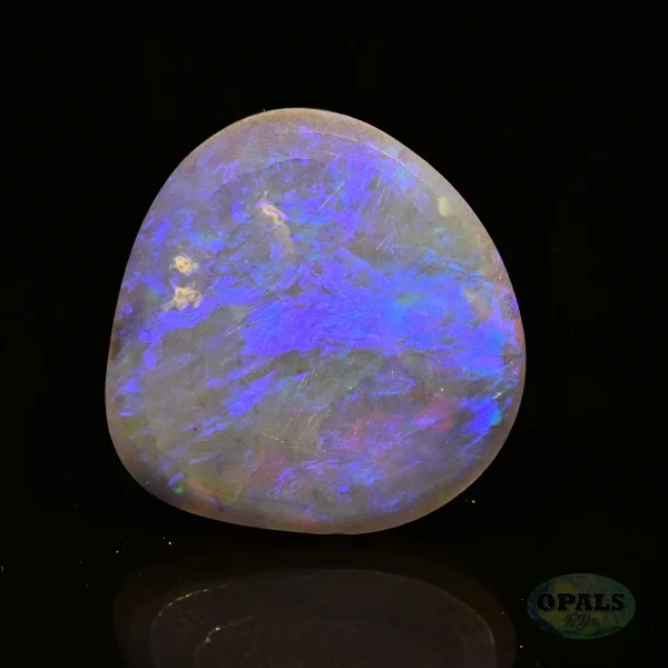 14.73ct Australian Natural Solid Crystal Opal Featuring Bluegreen Purple 3