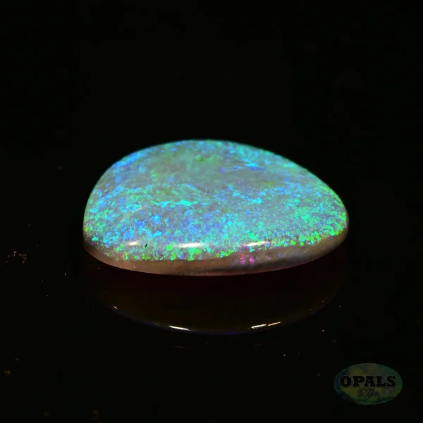 14.73ct Australian Natural Solid Crystal Opal Featuring Bluegreen Purple 4