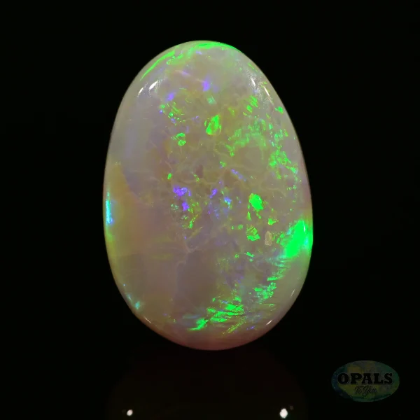 3.78ct Australian Natural Solid Crystal Opal Featuring Green Blue Gold Orange 2