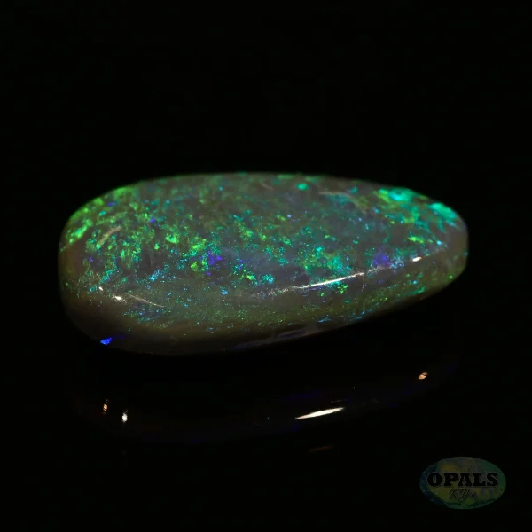 6.22ct Australian Natural Solid Dark Opal Featuring Blue Green 4