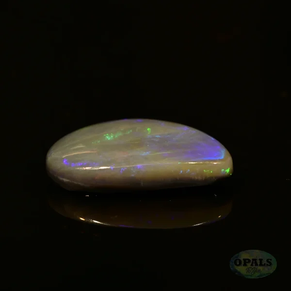 6.63ct Australian Natural Solid Black Opal Featuring Blue Green 4