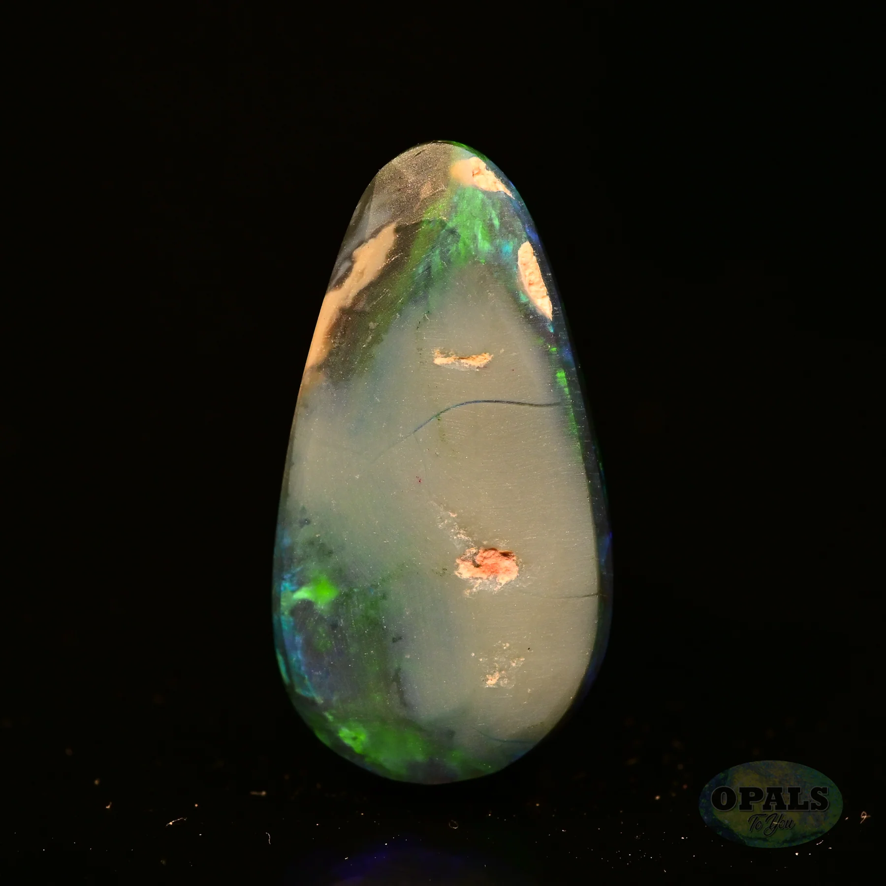 3.24ct Australian Natural Solid Black Opal - Image 3