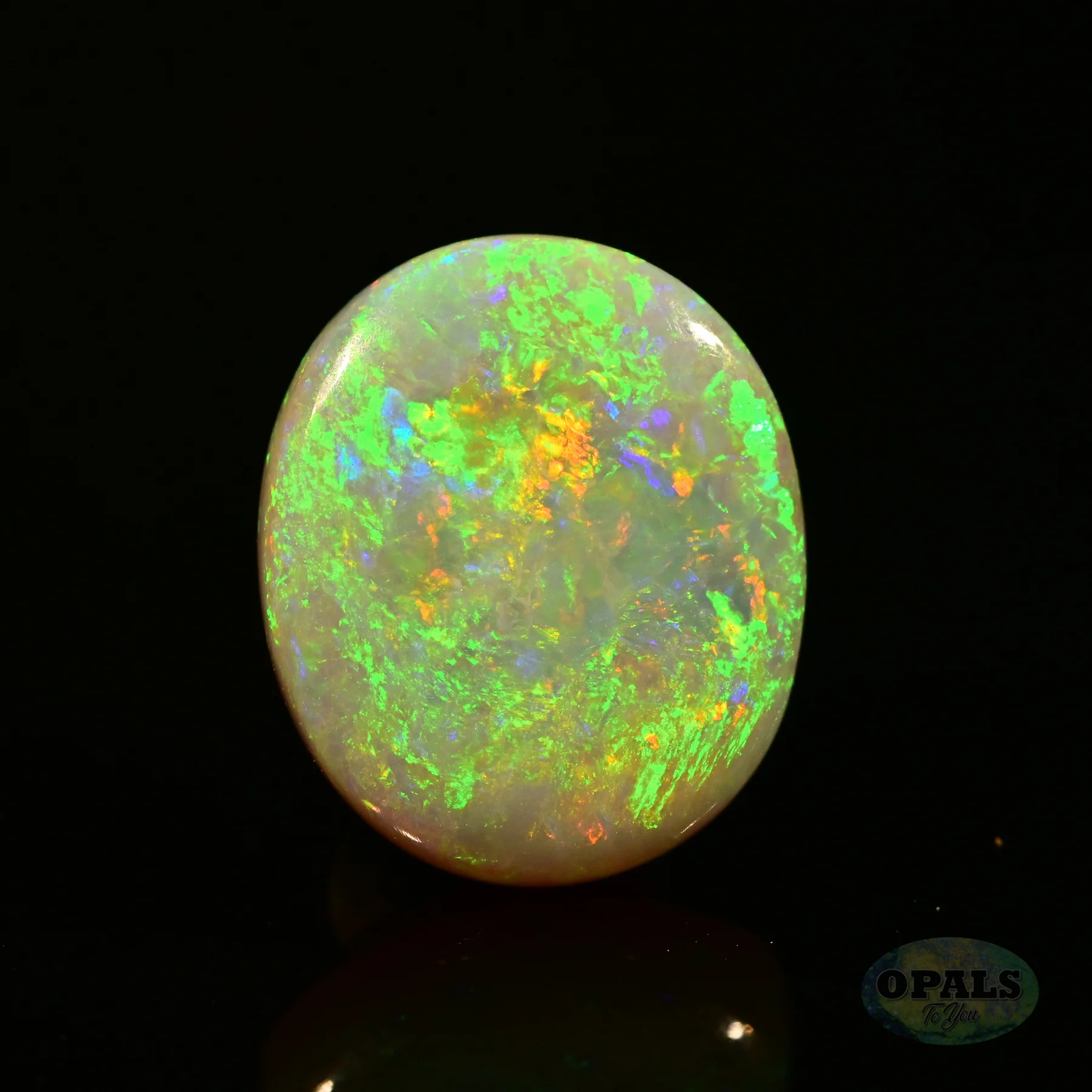 3.57ct Australian Natural Solid Light Opal - Image 4