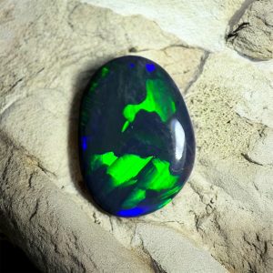 0.87ct Australian Natural Solid Black Opal